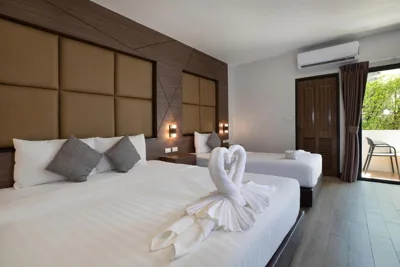 Deluxe Triple Room — The Bell Airport Phuket Hotel
